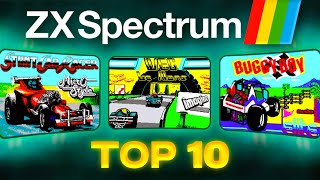 Top 10 Best Track Racing Games for ZX Spectrum