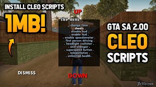 [1MB] Install CLEO Scripts Mod For GTA San Andreas 2.00 Android | Modding Master