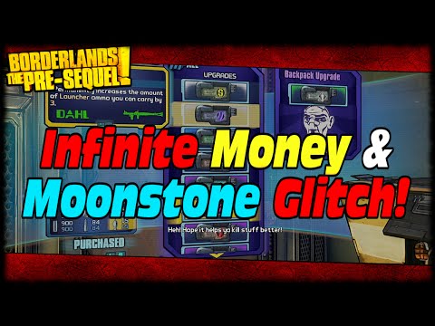 Borderlands Presequel Infinite Money & Moonstone Glitch! How To Get Unlimited Moonstones!