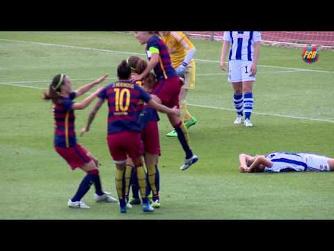 [HIGHLIGHTS] FUTBOL FEM (Copa Reina): Real Sociedad - FC Barcelona (1-5)