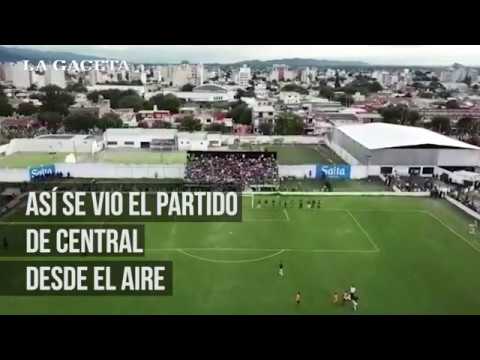 Así se vio la final del Federal B desde el aire