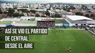Así se vio la final del Federal B desde el aire