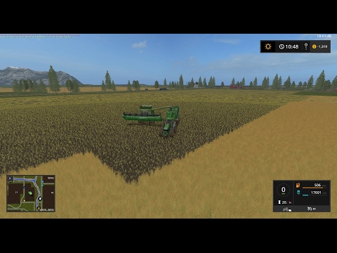 Farm Sim 17 | Pleasant Valley v2 server launch live mp with trackir and wheel and duel joystick
