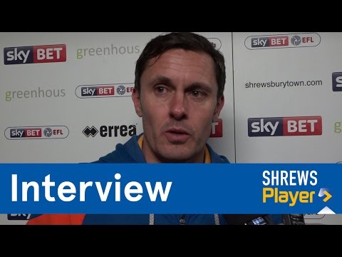INTERVIEW | Paul Hurst post Fleetwood Town (H) - Town TV