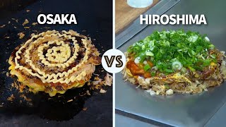 Osaka vs Hiroshima Okonomiyaki | Which one is better? ★ ONLY in JAPAN