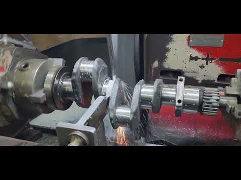 crankshaft Massey #Ferguson240 Main journal #grinding