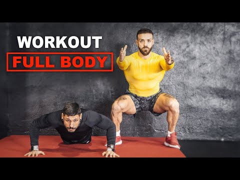 FULL BODY WORKOUT WITHOUT EQUIPMENT IN 10 MINUTES