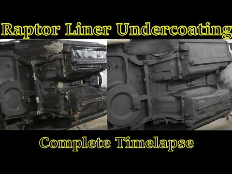 Raptor Liner for Undercoating - The ULTIMATE Undercarriage restoration