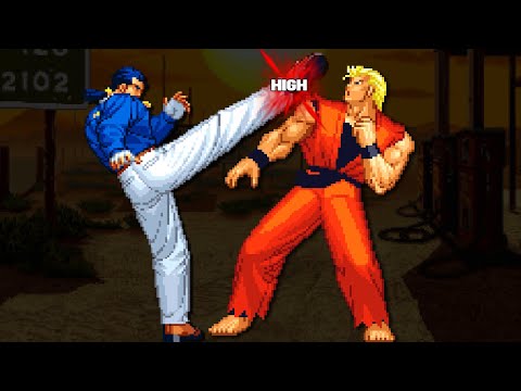 2D Tekken on the Neo Geo - The Art of Fighting 3