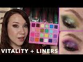 Unearthly Vitality and Immortality Liquid Liners | Swatches and 3 Looks
