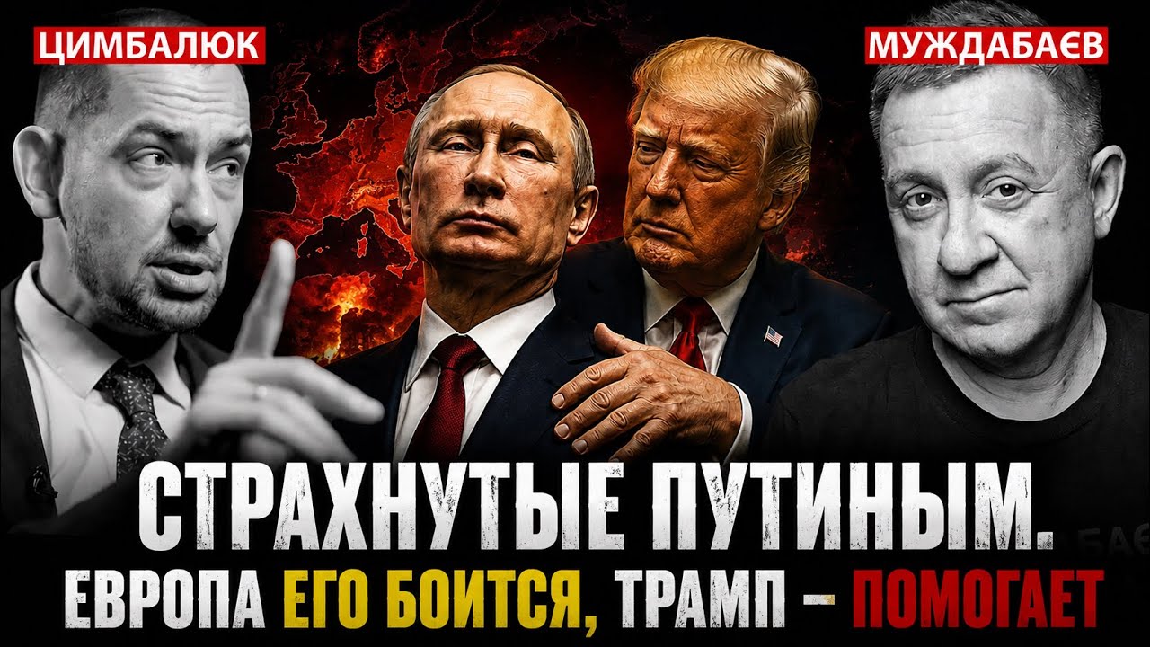 СТРАХНУТЫЕ ПУТИНЫМ. ЕВРОПА ЕГО БОИТСЯ, ТРАМП — ПОМОГАЕТ. Недільна розмова з @