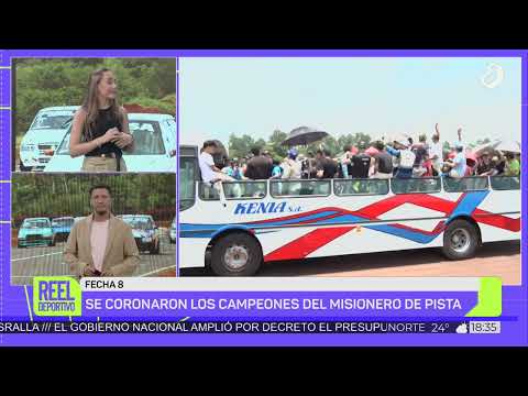 #ReelDeportivo: gran cierre del misionero de pista el Eldorado