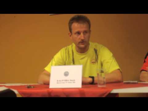 Pozápasová tisková konference FC Fastav Zlín - FK Bohemians Praha 2:0