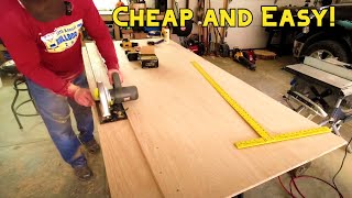 How To Make A Track Saw - DIY Circular Saw Guide