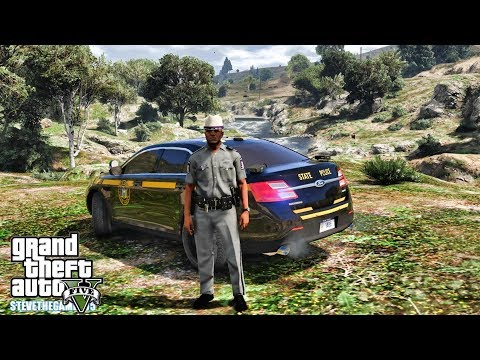 GTA 5 MODS LSPDFR 0.4.1 - NYSP SLICKTOP TAURUS PATROL!!! (GTA 5 REAL LIFE PC MOD)