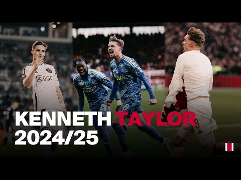Kenneth Taylor Season Show | All Goals & Assists 2024/25 ⚪️🔴⚪️