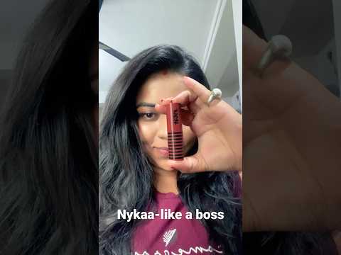 Nykaa lipstick #nykaa #nykaalipsticks #likeaboss #shorts