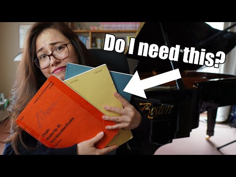 Music score editions & my little music library