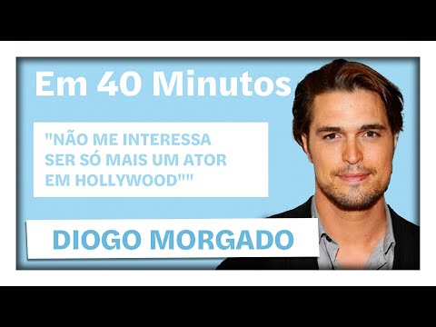 Diogo Morgado: "Não me interessa ser só mais um ator em Hollywood" | Em 40 Minutos