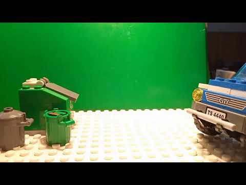 Escape from the police woth stollen or loss the stollen in LEGO / Lego stop motion