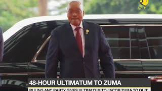 48 hour ultimatum to Jacob Zuma