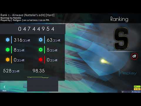 Rank 1 - Airwave (Natteke's edit) [Hard] + DT