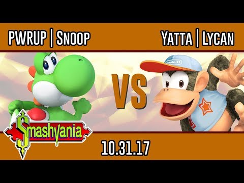 SmashVania - Yatta | Lycan (Diddy Kong) vs PWRUP | Snoop (Yoshi) - Wii U