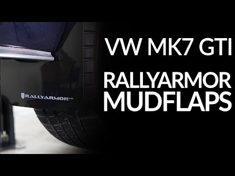 How To - Rally Armor Mudflaps MK7 GTI Install