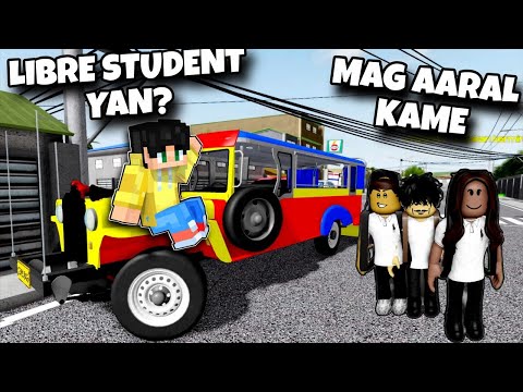 JEEPNEY DRIVER ng PINAS PERO DI SISINGIL ng STUDYANTE sa ROBLOX