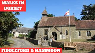 WALKS IN DORSET at FIDDLEFORD & HAMMOON (inc SHILLINGSTONE RAILWAY STATION) (4K)