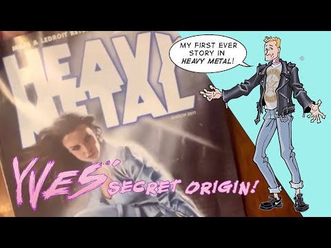 Yves In The INFAMOUS Heavy Metal Magazine!