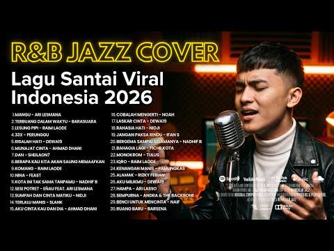Lagu Pop Santai Enak Didengar - Lagu Buat Kerja 🌙🎷┃Rembulan Jazz