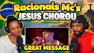 FIRST TIME HEARING RACIONAIS (Jesus Chorou) What a Great Song!!!