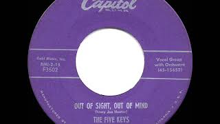 1956 HITS ARCHIVE: Out Of Sight, Out Of Mind - Five Keys