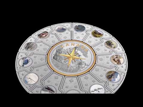 2022 Puzzle Coin - Canadian Passages
