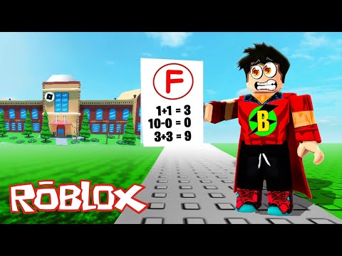 MATEMATİK DERSİNDEN KALDIM!! 😲 Roblox Oops, i failed my math test