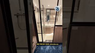 PERFECT cabin for solo cruisers #traveladvisor #cruise #ncl #norwegianaqua