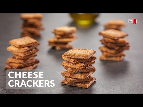 Whole Wheat Cheese Crackers / Food Channel L Recipes