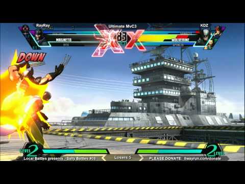 Salty Battles #08 - uMvC3 L5 - RayRay VS KDZ