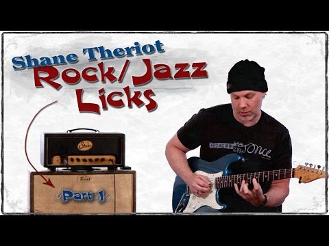 Shane Theriot - Fusion of Rock - Jazz - Blues Licks - Part 1 of 3 - Guitar Lessons - GuitarBreakdown