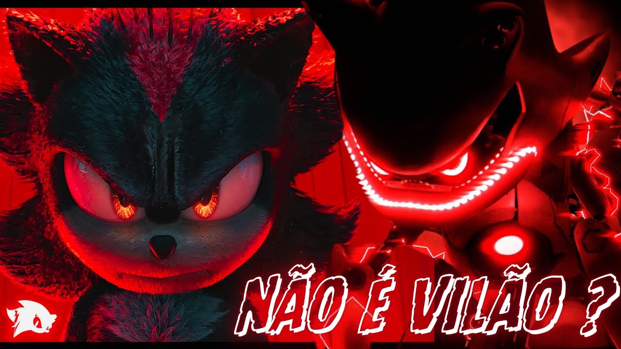 SHADOW NÃO É O VILÃO DE SONIC 3? ENTENDA!