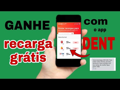 Pagou R$ 10: Ganhe Recargas Grátis com o aplicativo DENT Convidando AMIGOS