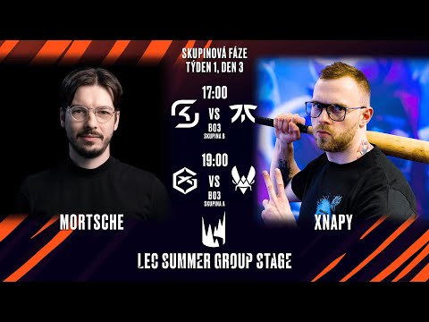 LEC | SK vs FNC | GX vs VIT | Summer W1D3