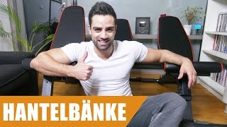 Hantelbänke im Test