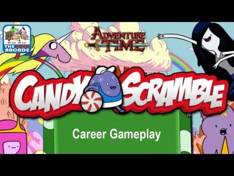 Adventure Time: Candy Scramble - Bunch of Soccer Playing Candy (Career Gameplay) Video