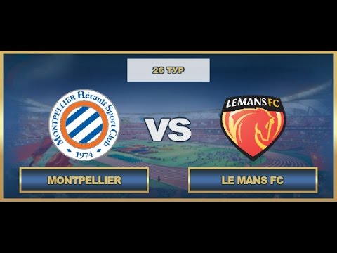 AFL. France. Ligue 1. Tour 26. Montpellier-Le Mans FC