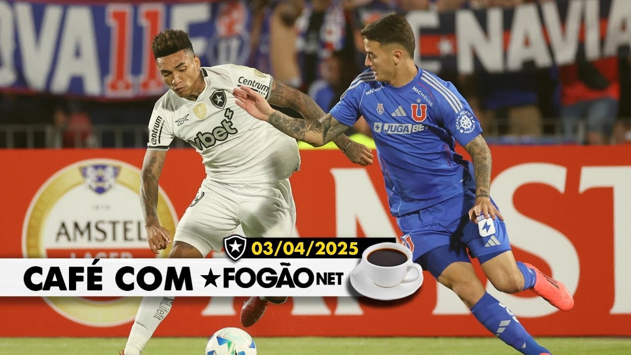 LIVE CAFÉ COM FOGÃONET | Botafogo perde na estreia na Libertadores; Igor Jesus expulso