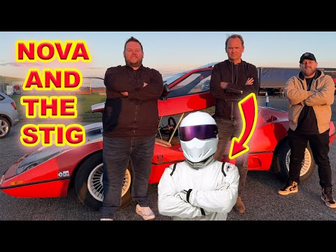 Nova Kit Car Meets The Stig at Top Gear Track! 🚗💨🏁