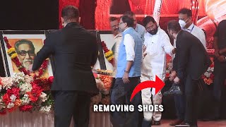 WOW MOMENT - Salman Khan RESPECT BALA SAHEB Photo Frame in Front of Thackeray Family