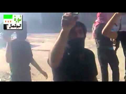 السيطرة على حاجز المخفر والنفوس من قبل كتيبة جنود الحق في مدينة البوكمال